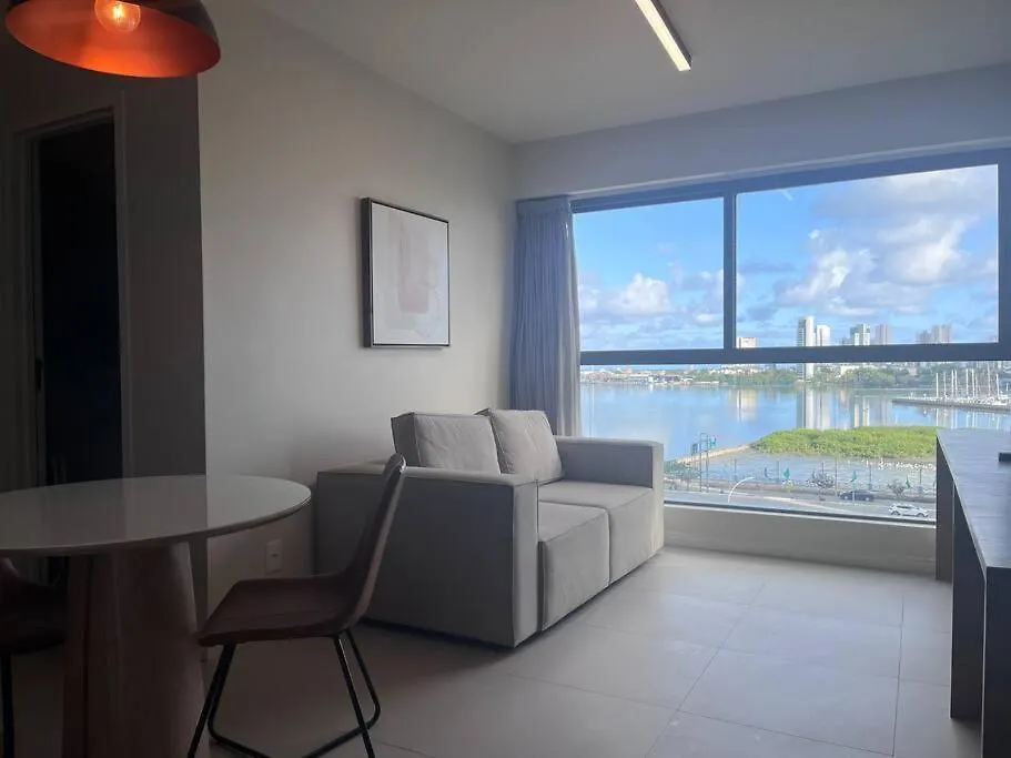 Апартаменты Flat De Luxo No Parque Do Cais Ресифи